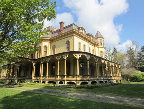 Exterior of a Mansion