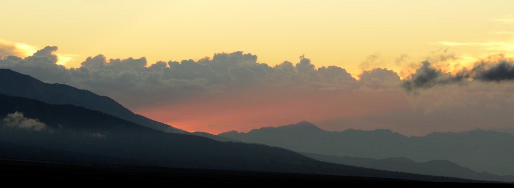 Sunset over Westcliffe