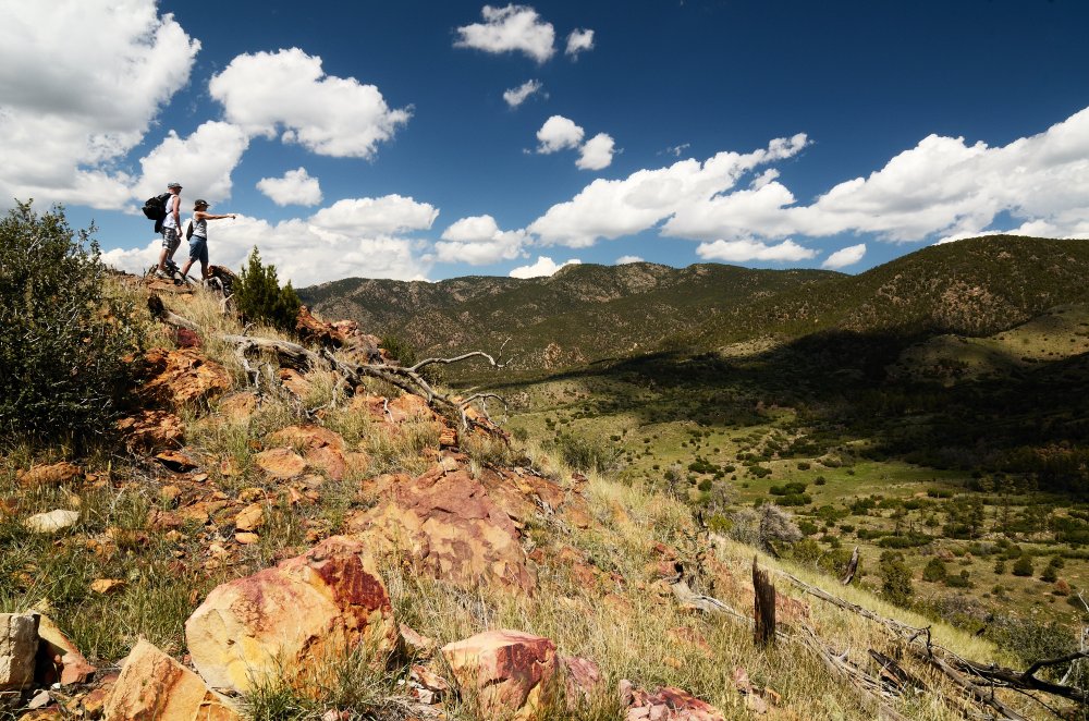 The view from Oil Well Flats