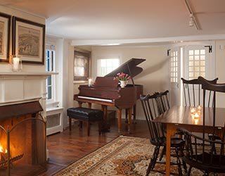 Library Room at Garden Gables Inn in Lenox, MA