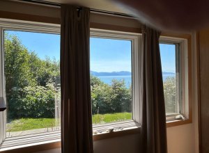 View of the bay from front windows