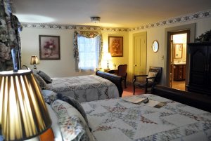 Two queen beds