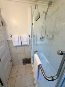 Shower and towel holders