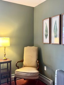 room 5a Chair and side table