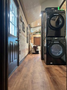 Washer and dryer