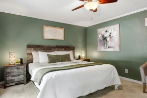A room ready to stay in