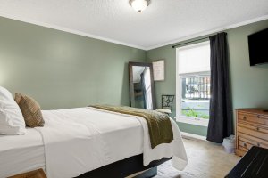A room ready to stay in