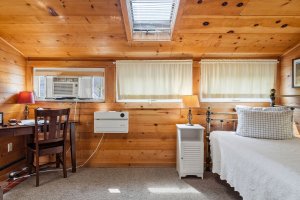 Second rooms bed and work station