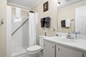 Bathroom with shower