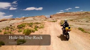 Hole-in-the-rock historic site