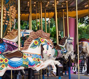 Lake Arrowhead Village Carousel Ride