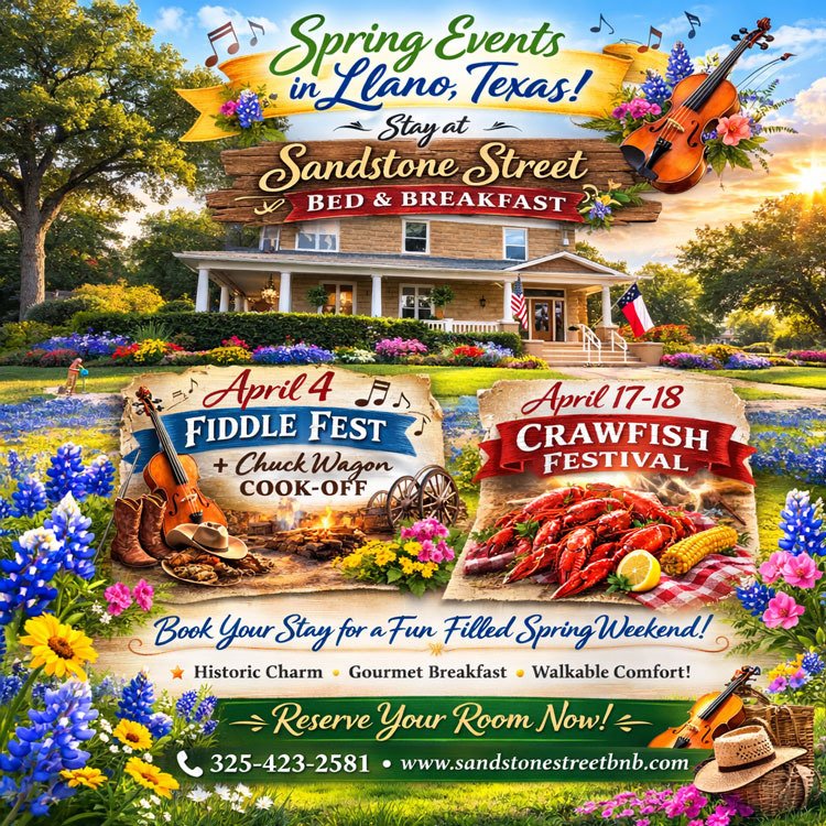 Spring Events Flyer