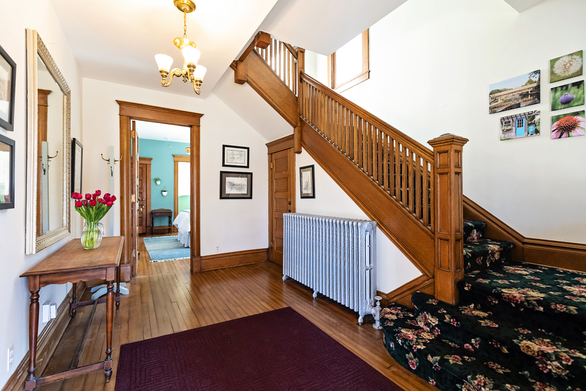 parlor in historic home in downtown naperville illinois