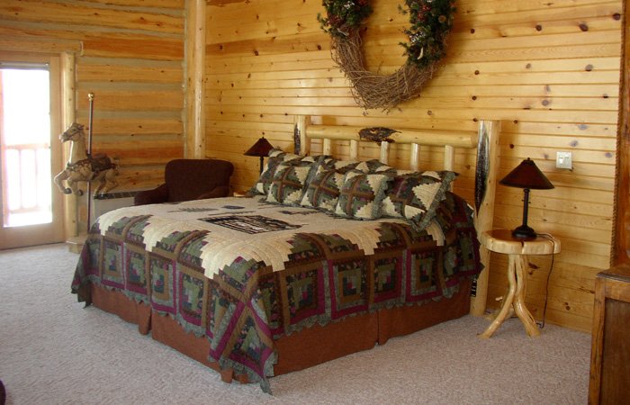 Grand Trinities room at Hayhurst Bed and Breakfast in Pine, Idaho