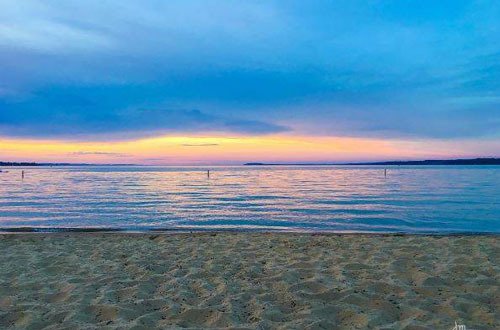 Beach sunset