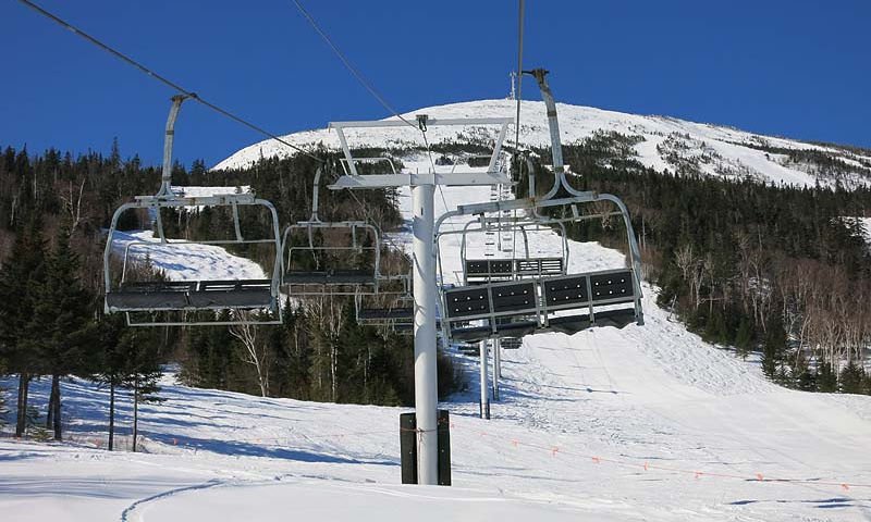 Skiing in the White Mountains