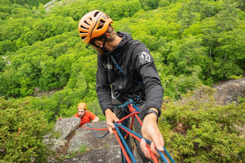 Rock climbers