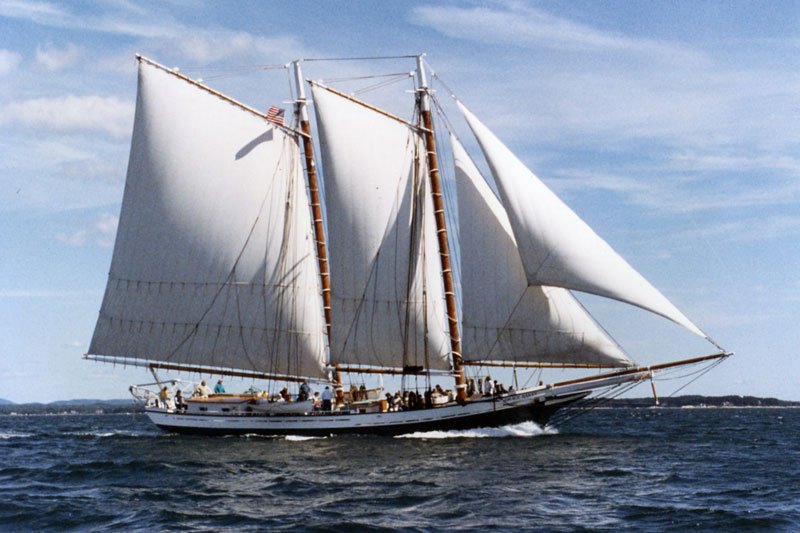 Windjammers in the channel