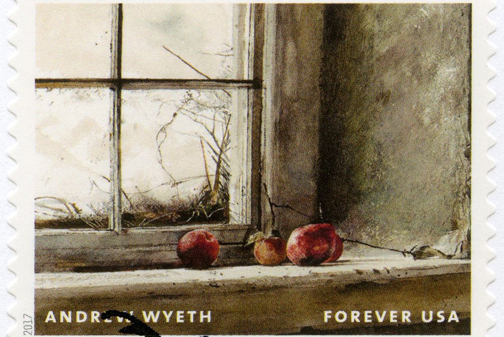 Apples by a window