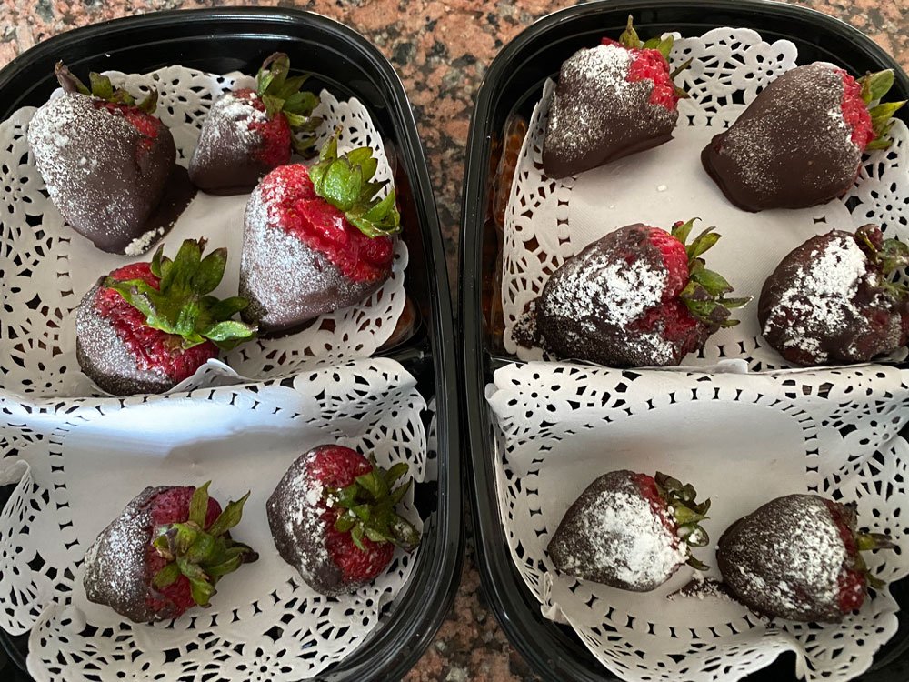 Chocolate covered strawberries