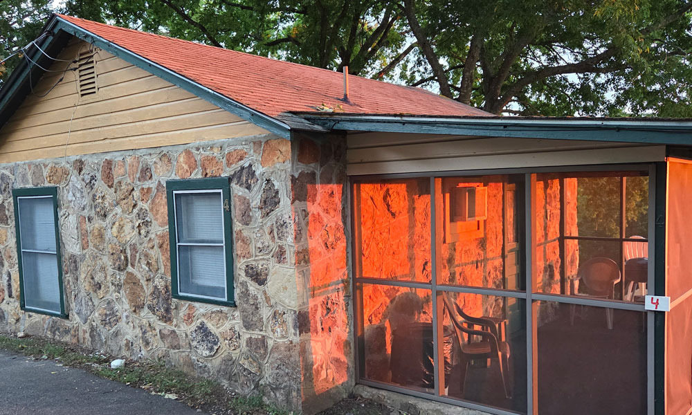 Exterior of cottage 4