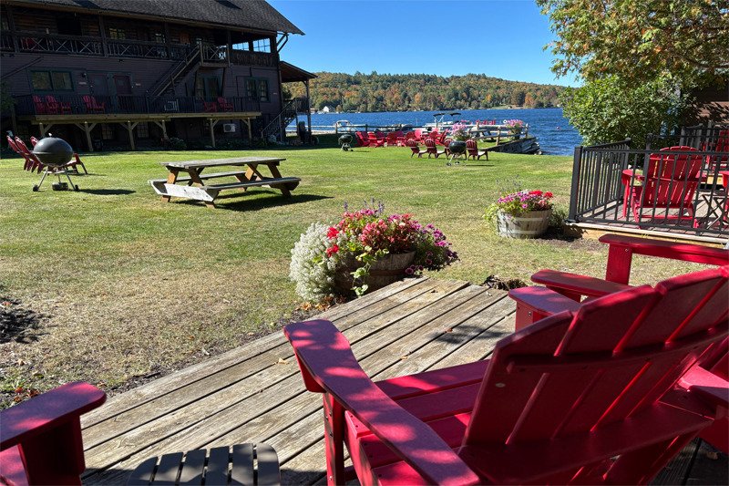 wayside view from deck