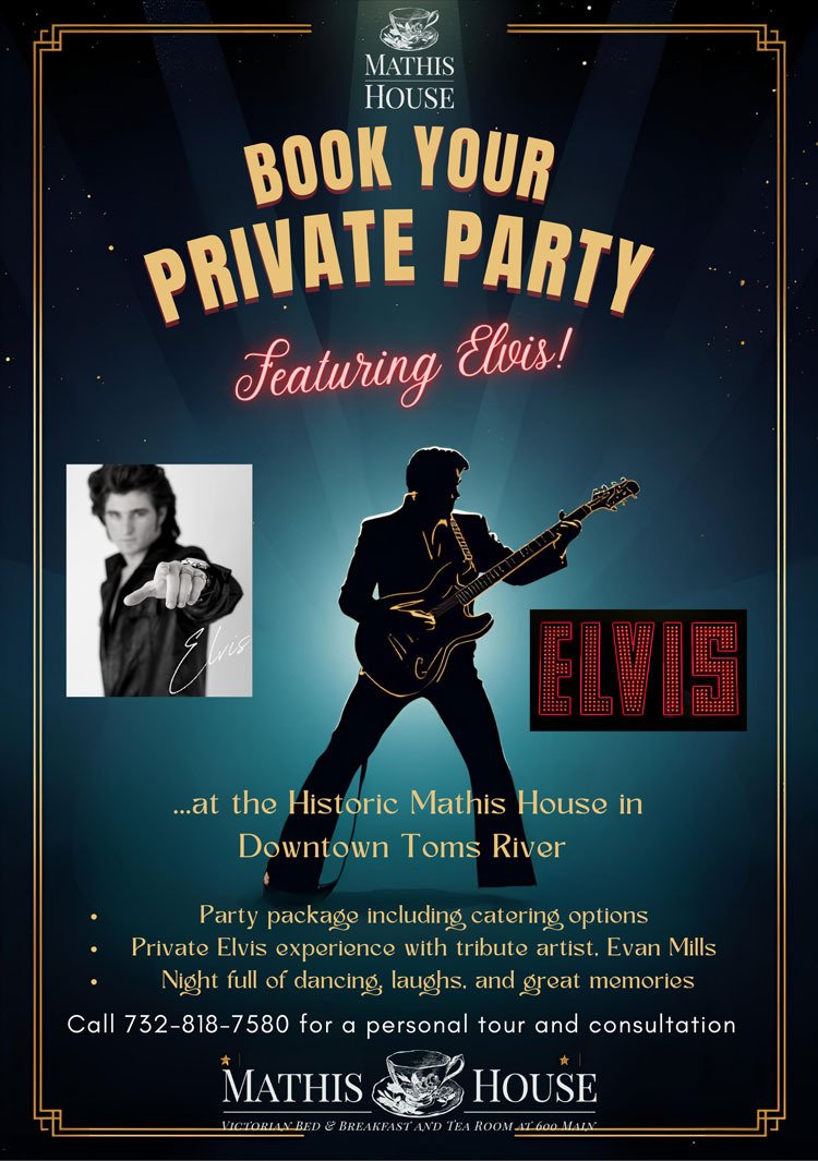 Private Elvis Party Flier