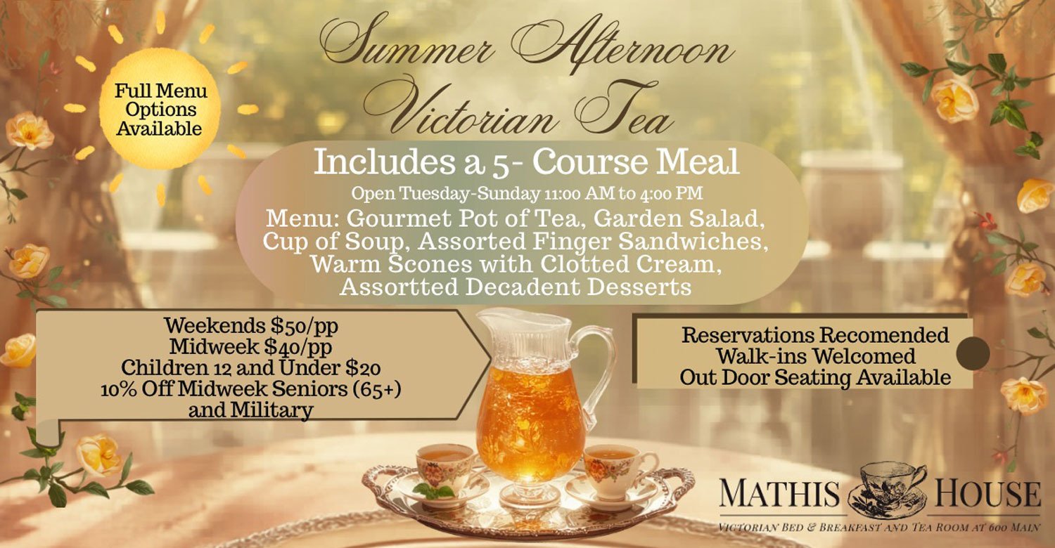 Mathis House Bed & Breakfast and Victorian Tea Room in Toms River, NJ